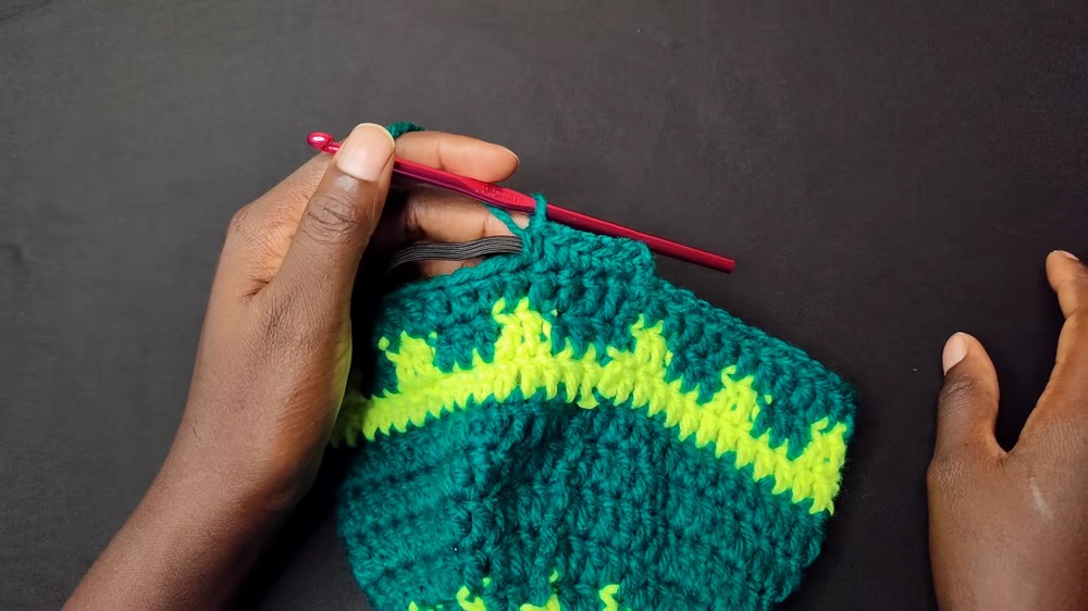 Crochet Double Layered Ruffle Hat Pattern