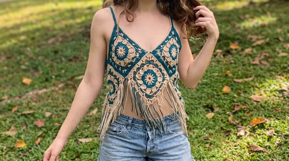 Crochet Boho Summer Top Pattern