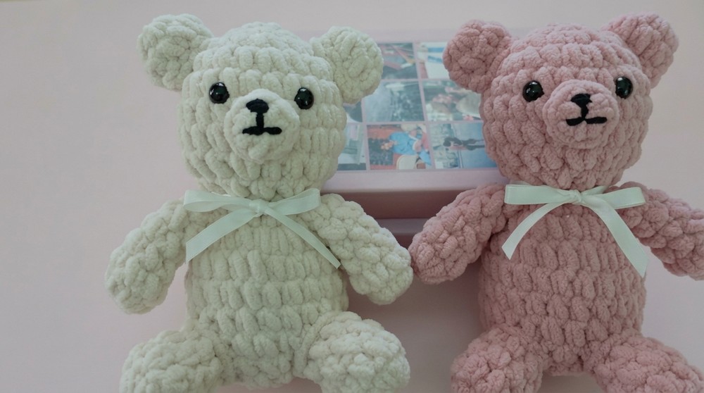 Crochet Teddy Bear Couple