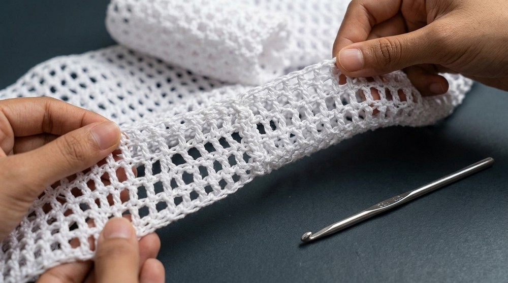 Crochet Mash Crop Top Pattern