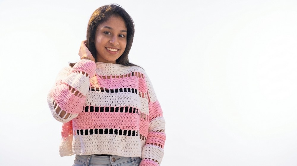 Crochet Mash Crop Top Pattern