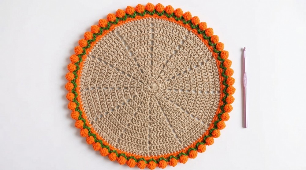 Crochet Crosia Thalposh Design Pattern