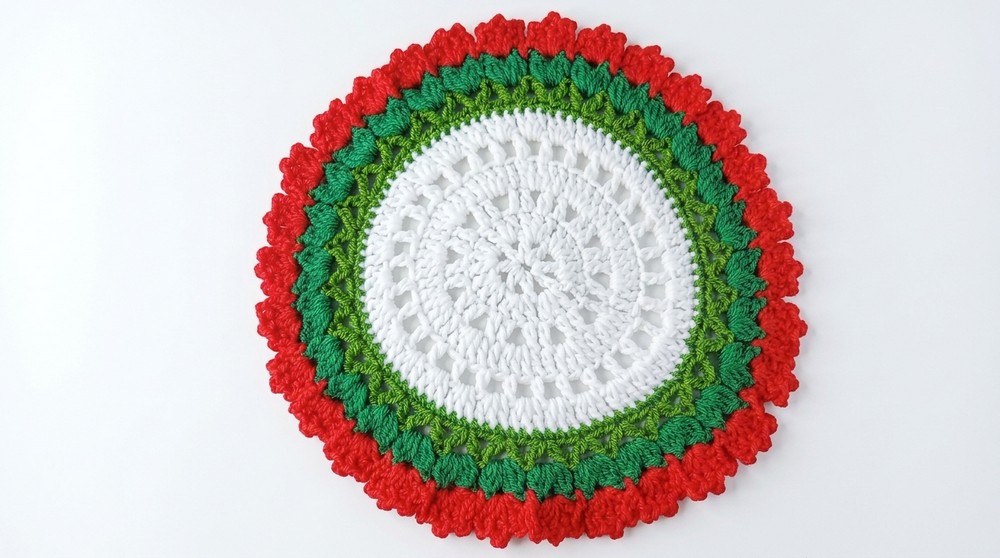 Crochet Round Doily Placemat Pattern