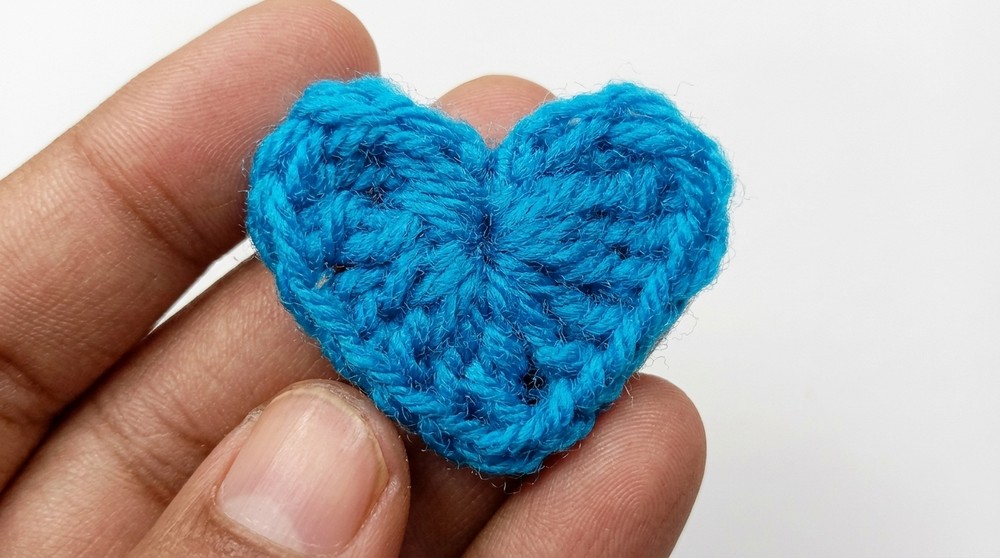 Crochet Mini Heart Pattern