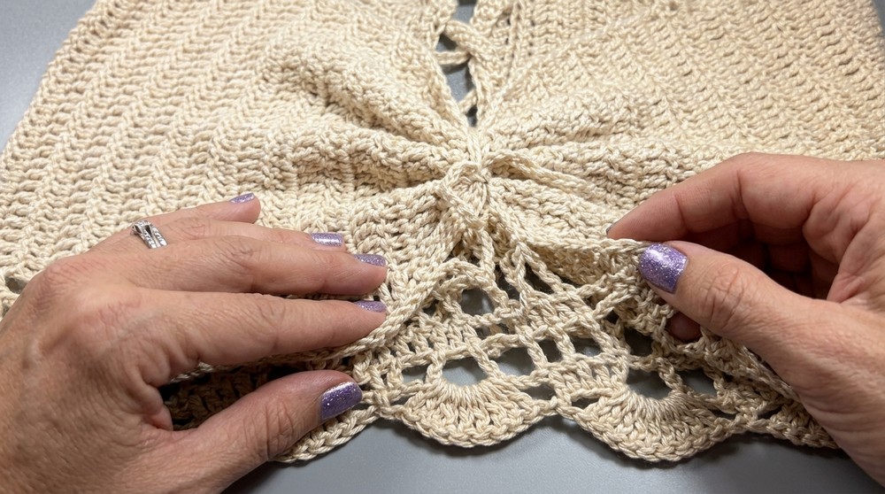 Crochet Halter Crop Top