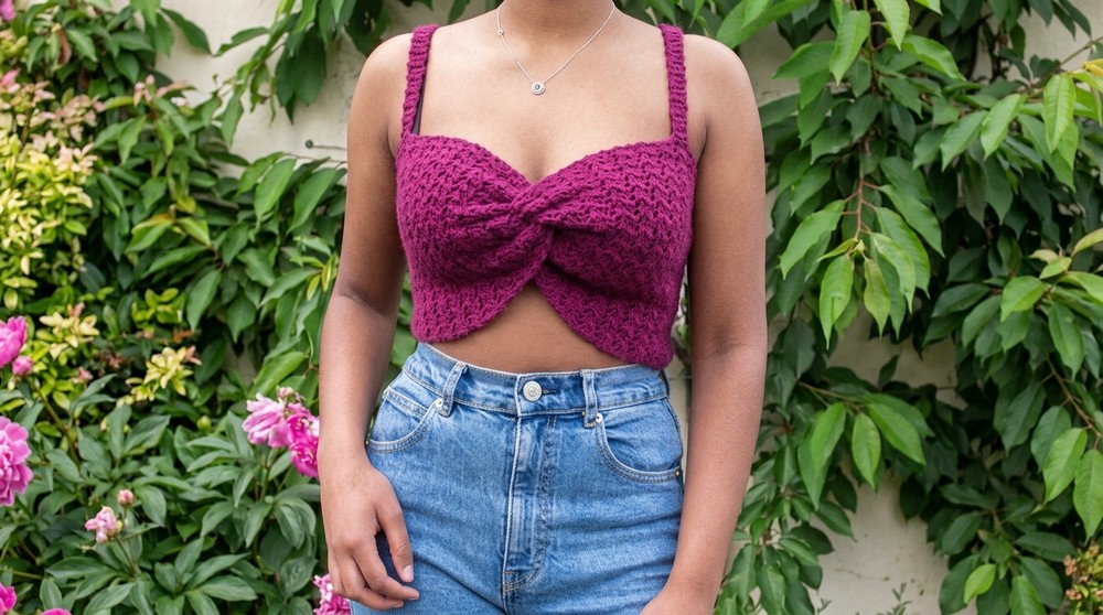 Crochet Twist Top