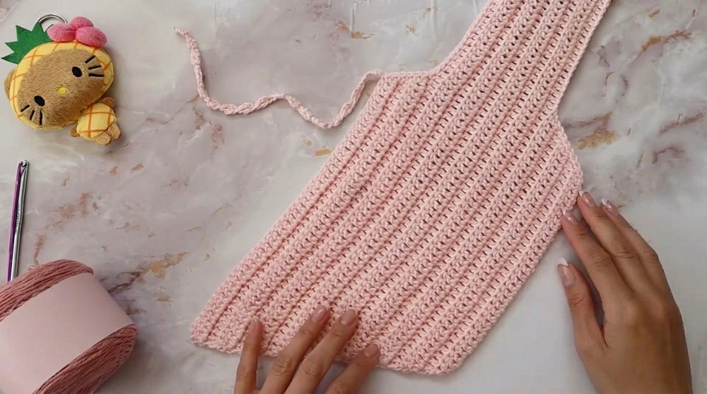 Crochet Tie Cardigan Vest Pattern