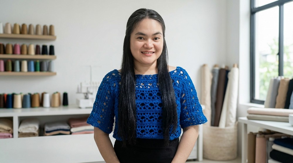 Crochet Diamond Lace Top Pattern