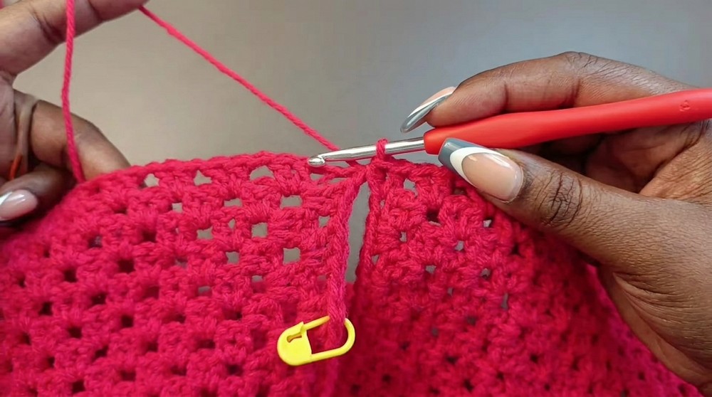 Crochet Granny Stitch Cardigan Pattern