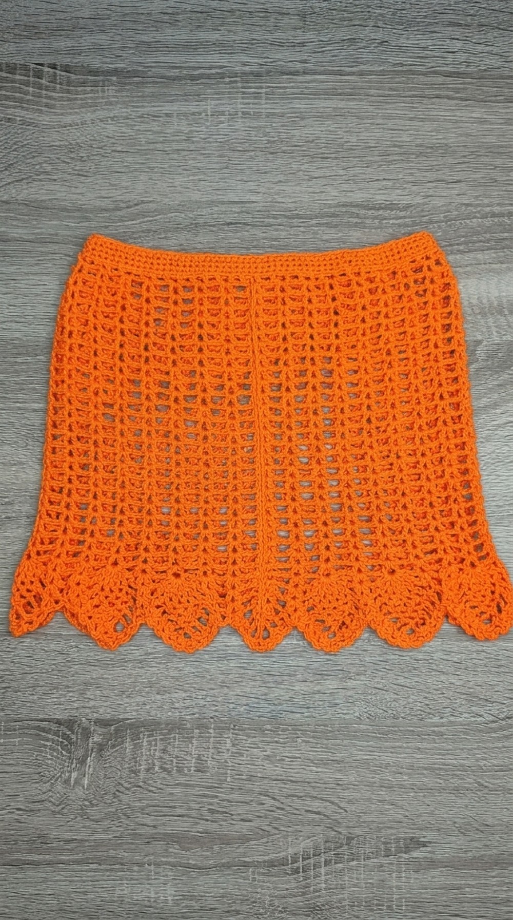 Crochet Beach Skirt Short