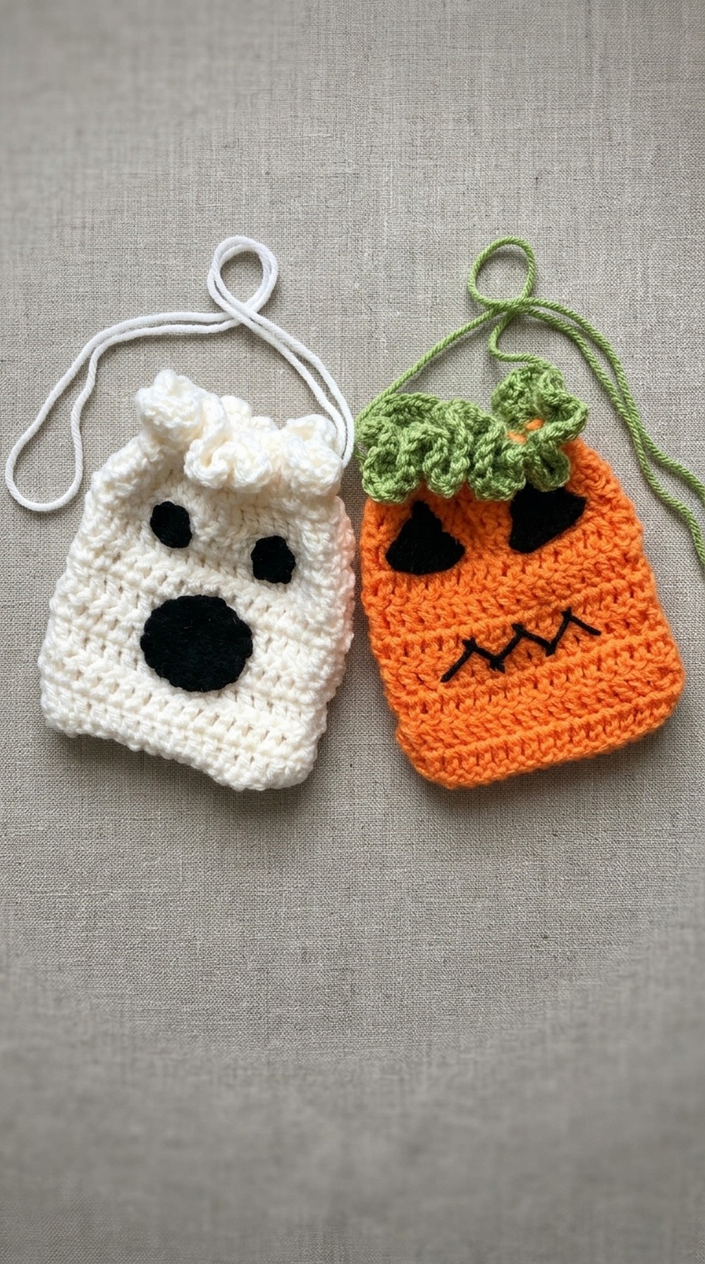 Crochet Halloween Pouch