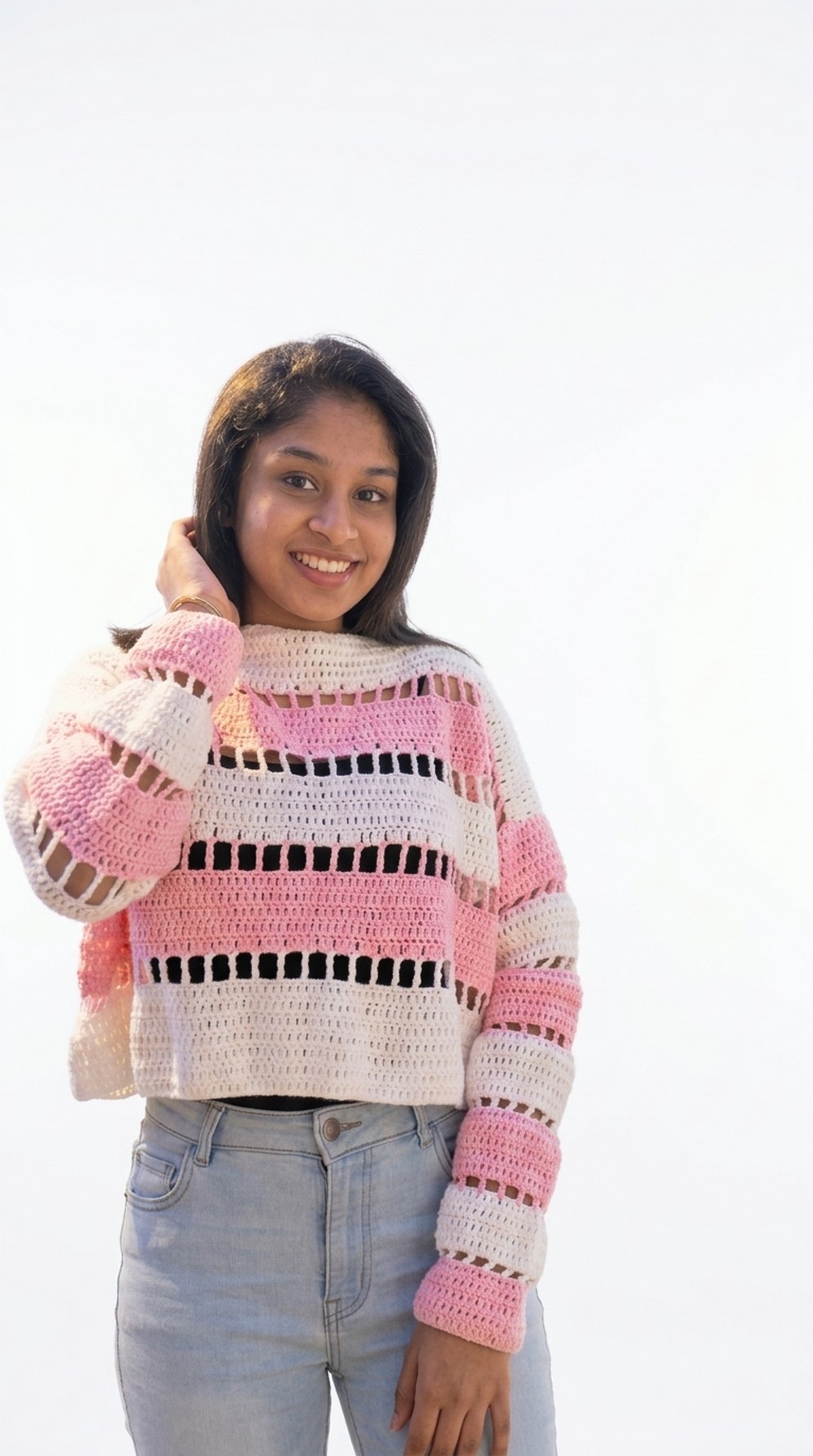 Crochet Mash Crop Top Pattern