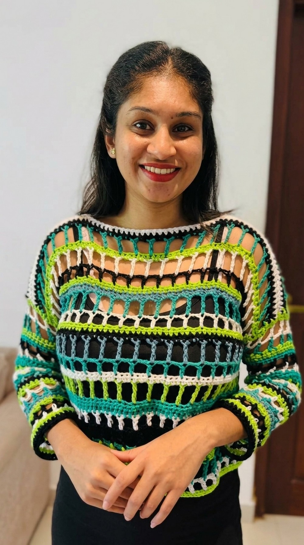 Crochet Mash Crop Top Pattern