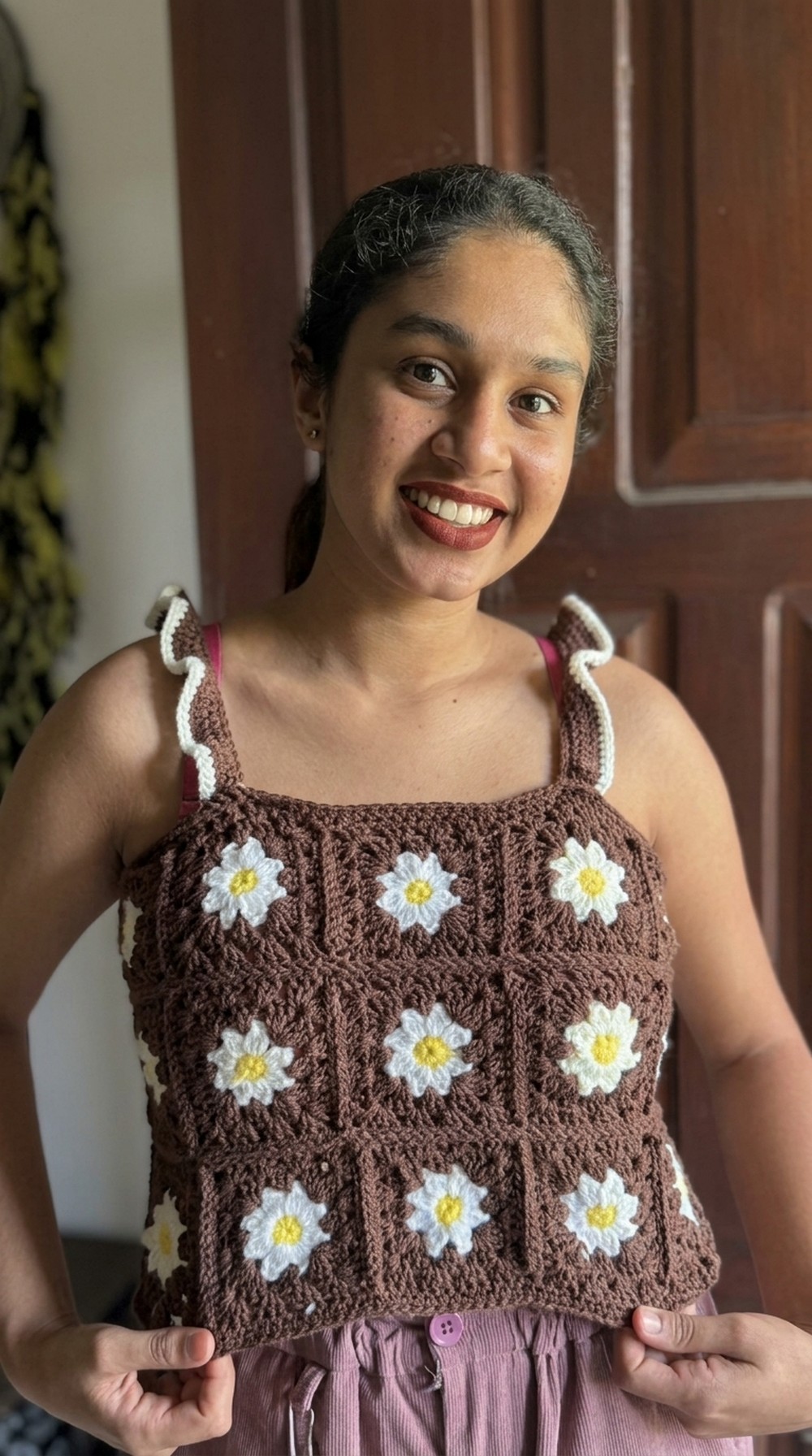Crochet Mash Crop Top Pattern