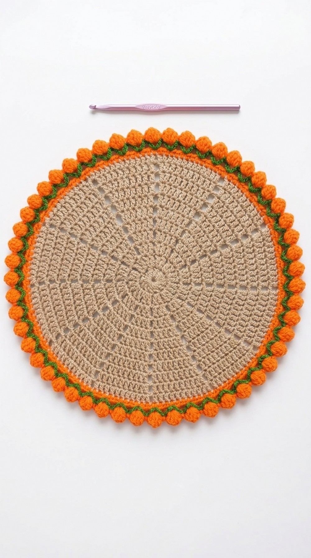 Crochet Crosia Thalposh Design Pattern