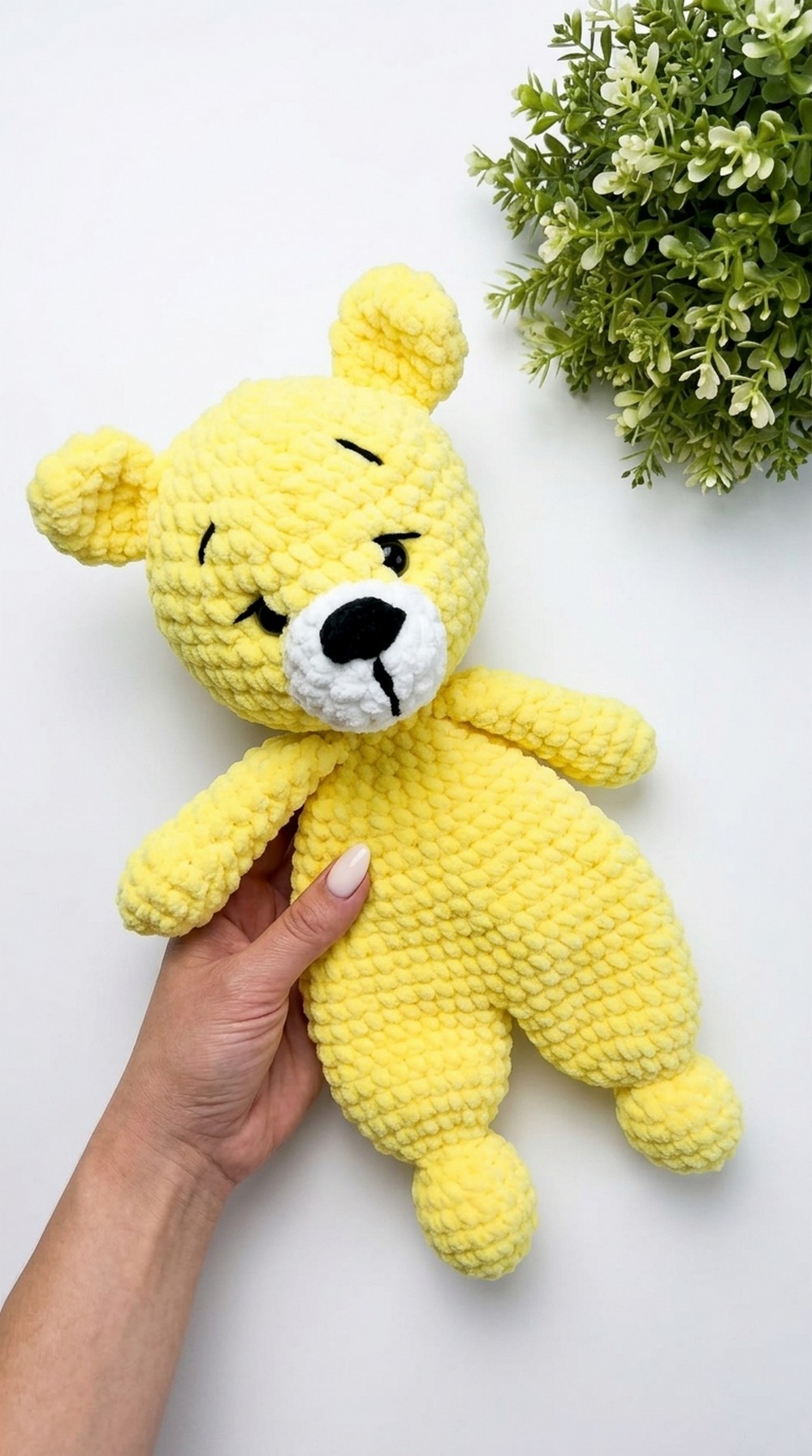 Crochet Bear Snuggly Pattern