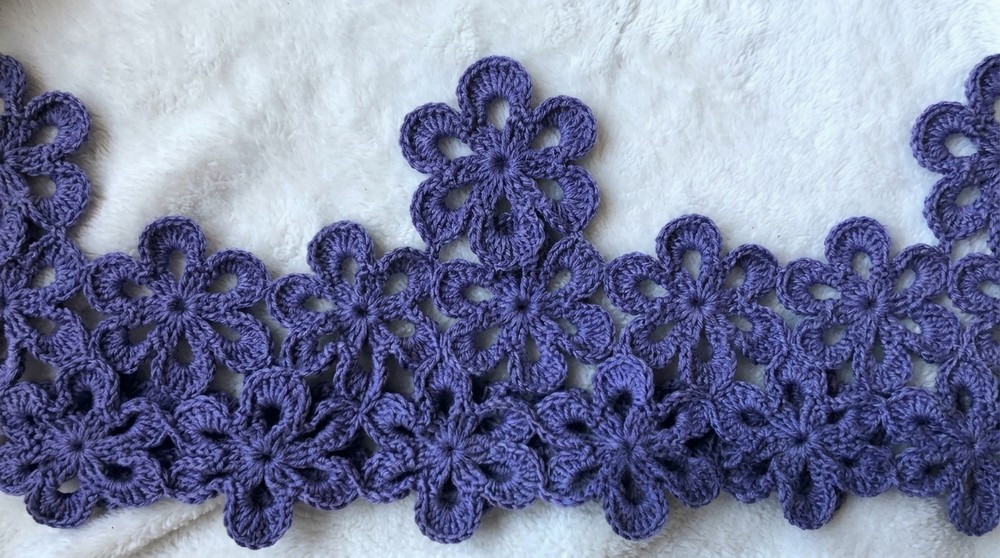 Crochet Flower Motif Top Pattern