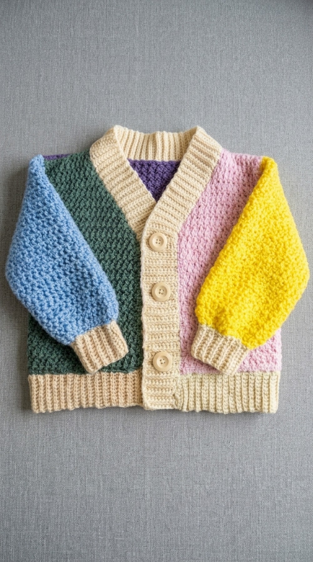 Crochet Color Sweater