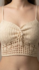 Crochet Halter Crop Top