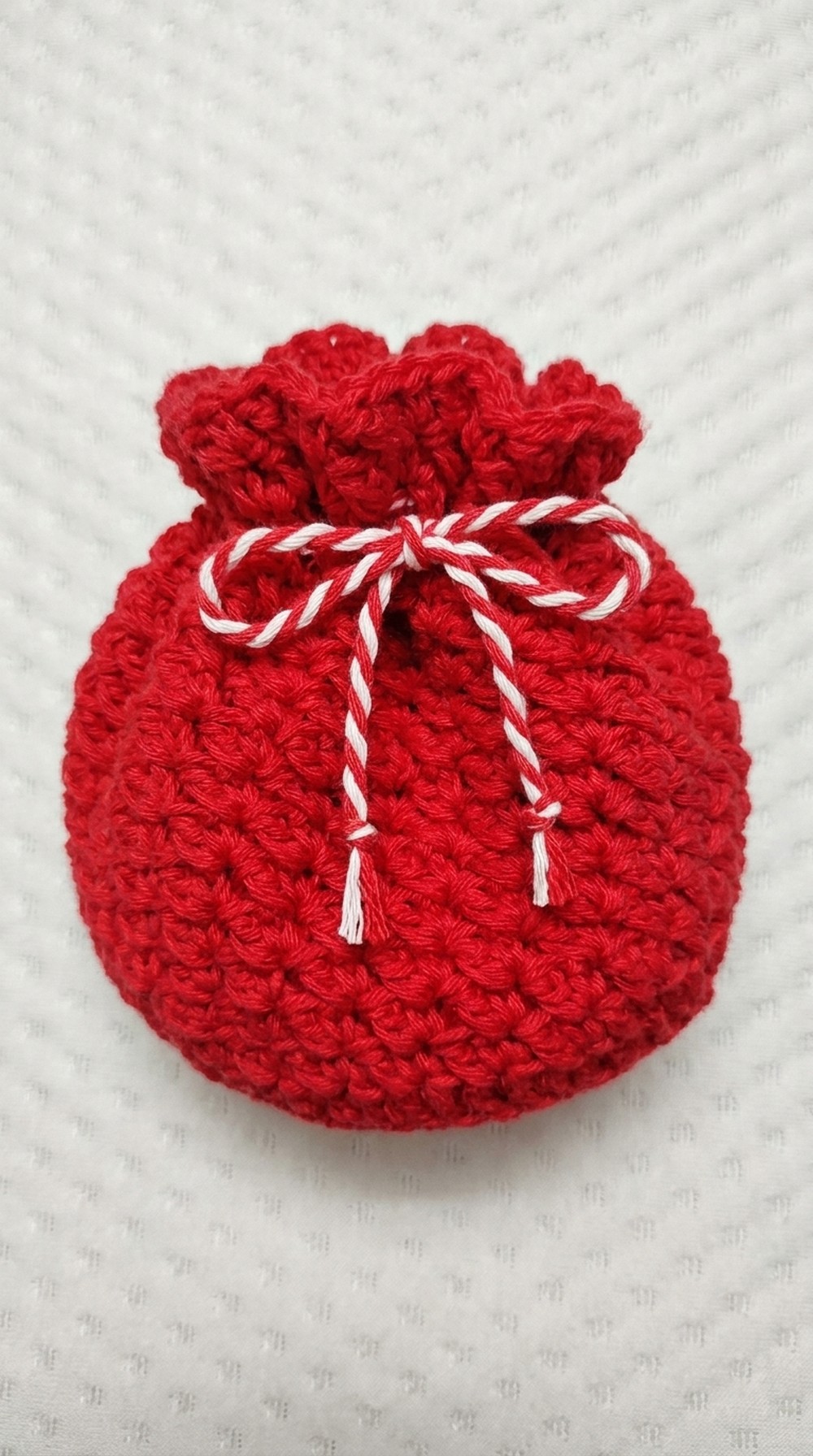 Crochet Drawstring Bag Pattern
