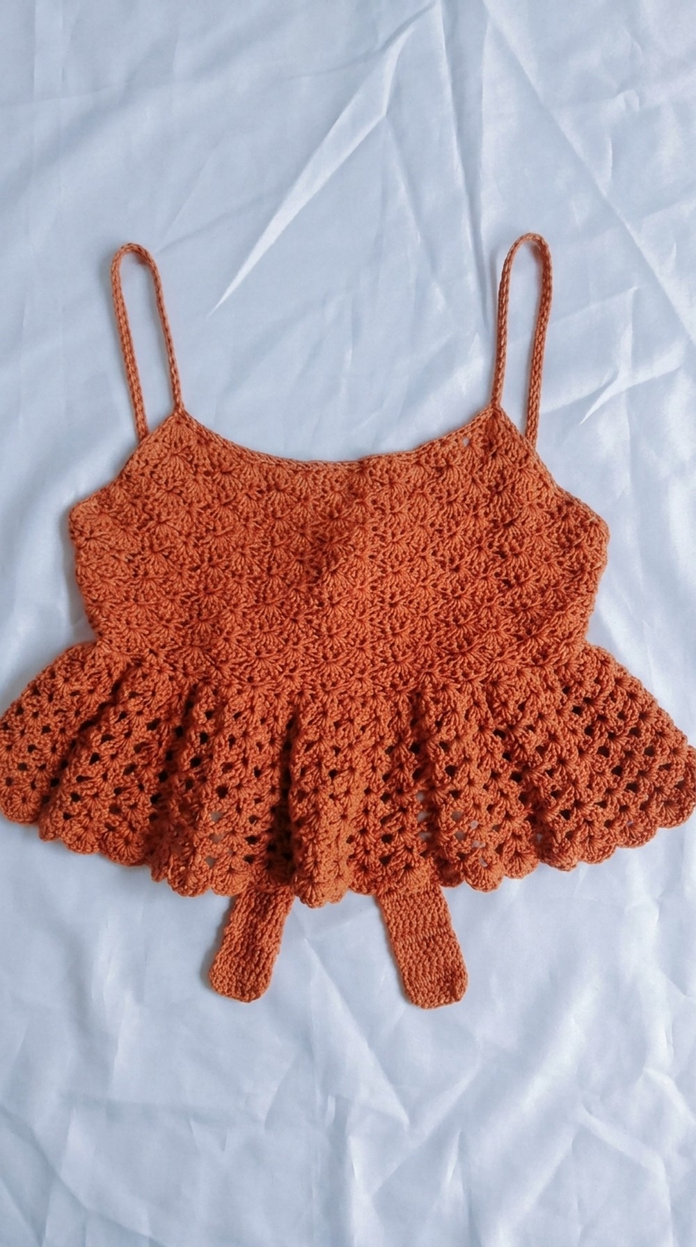 Crochet Peplum Crop Top Pattern
