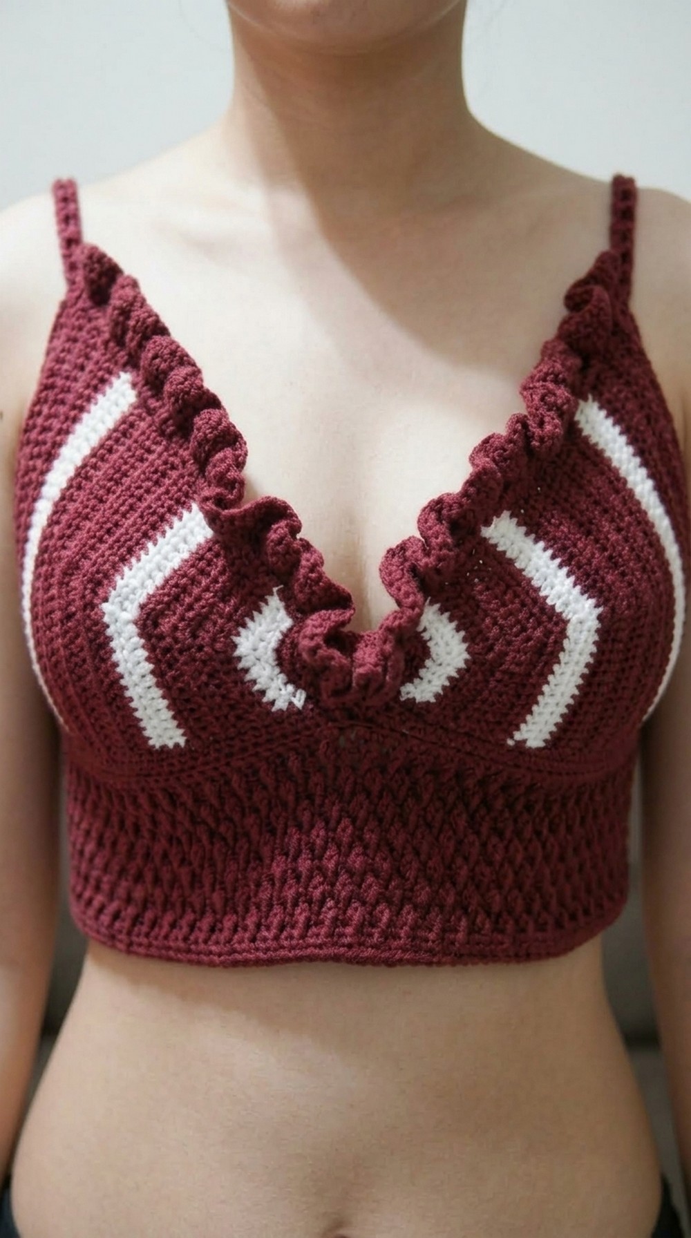 Crochet Ruffle Top Pattern