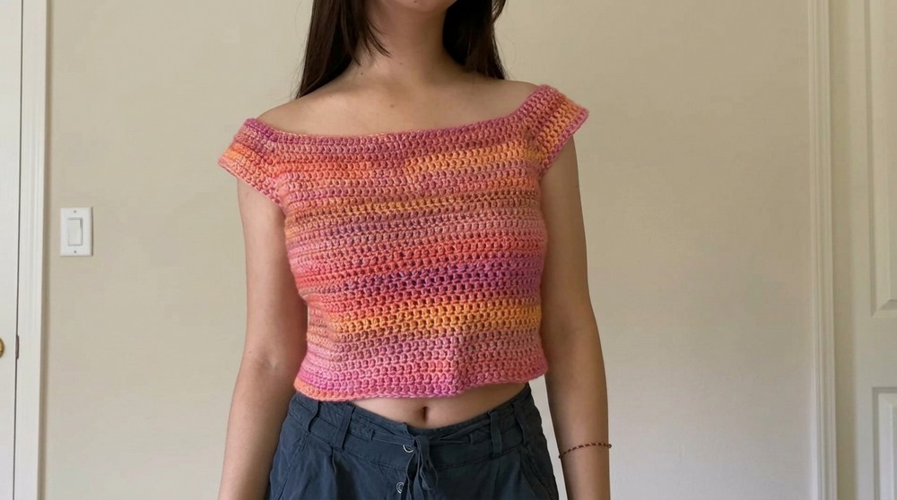 Crochet Shoulder Top Pattern