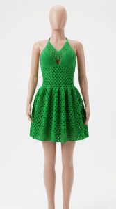 Crochet Granny Flare Dress Pattern