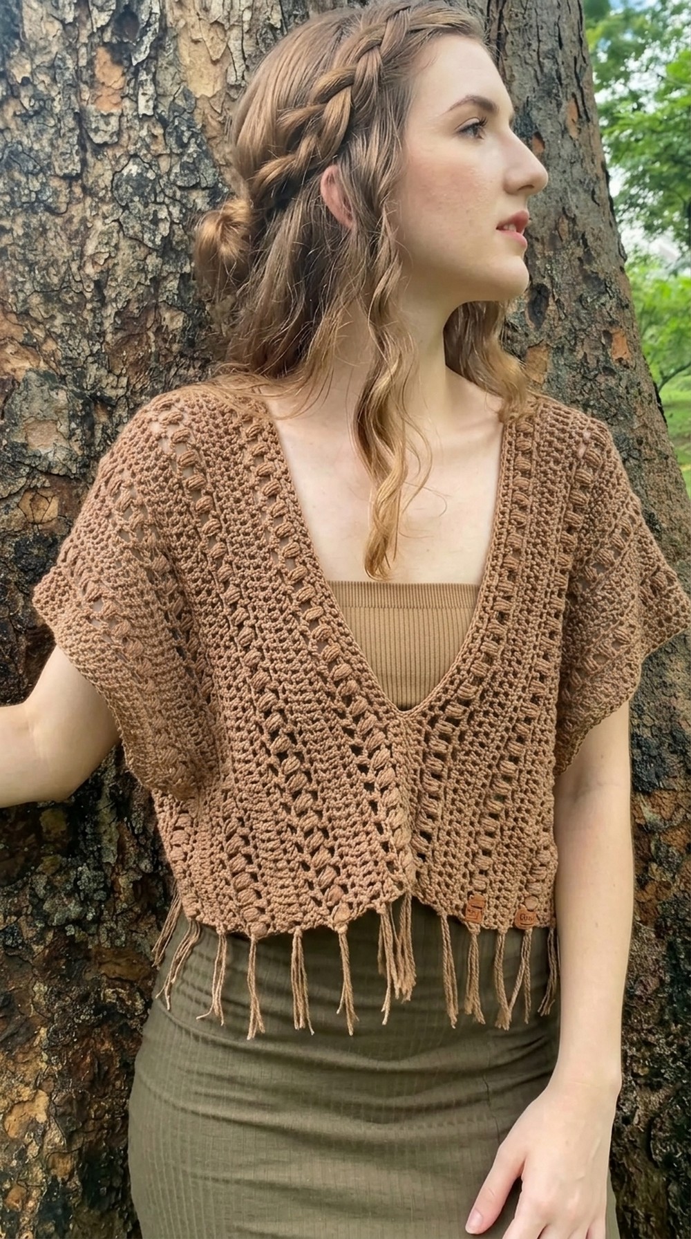 Crochet Bohemian Blouse Top Pattern