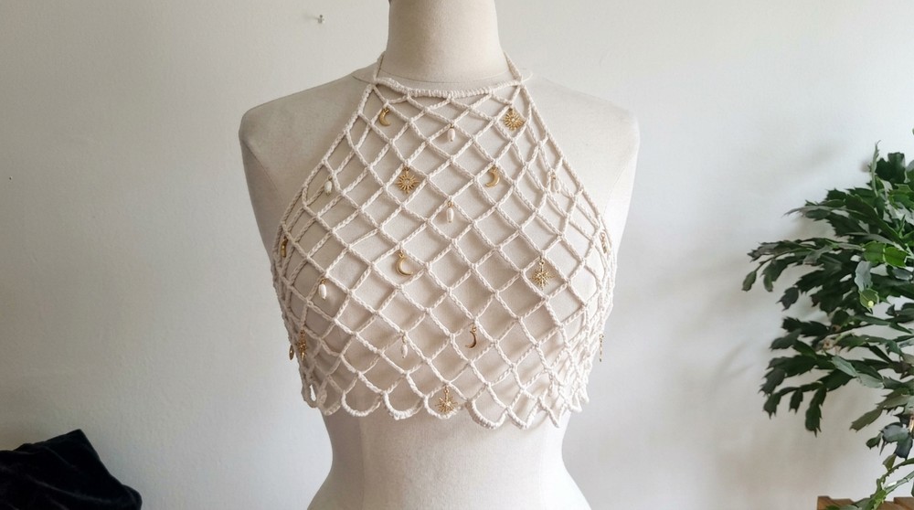 Crochet Mesh Top Pattern
