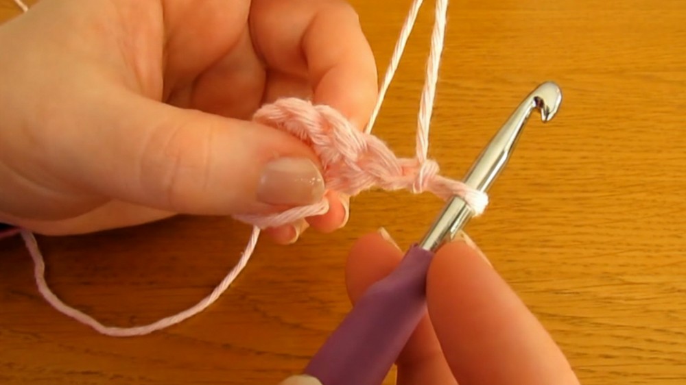 Crochet Coin Purse Heart Button