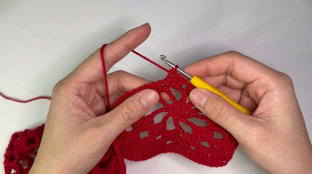 Crochet Flower Lace Skirt Pattern
