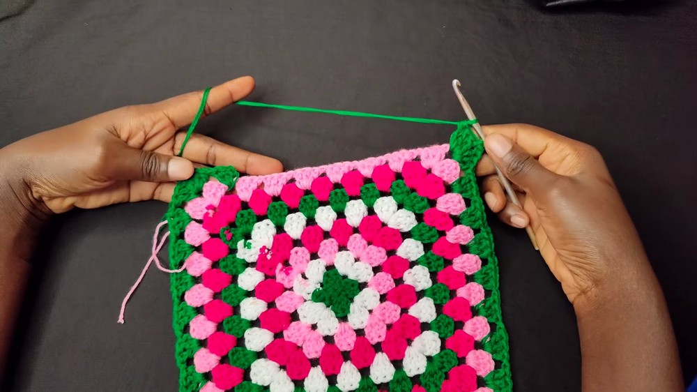 Crochet Granny Square Sweater Pattern