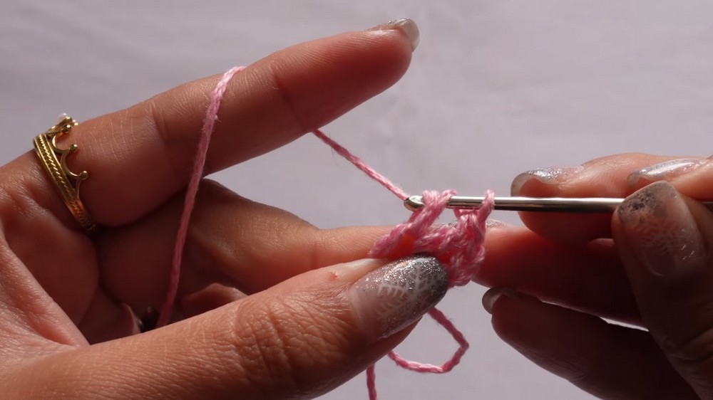 Crochet Heart Granny Square 