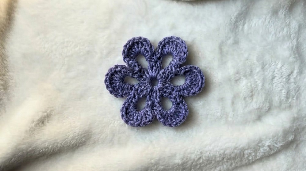 Crochet Flower Motif Top Pattern