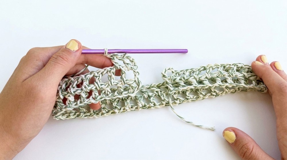 Crochet Mesh Top Pattern