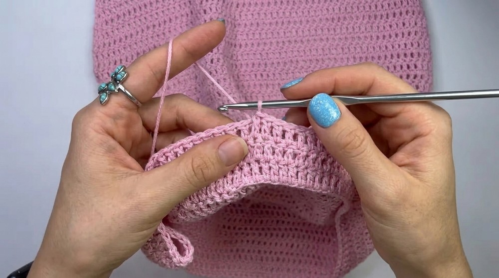 Crochet Olivia Mini Dress