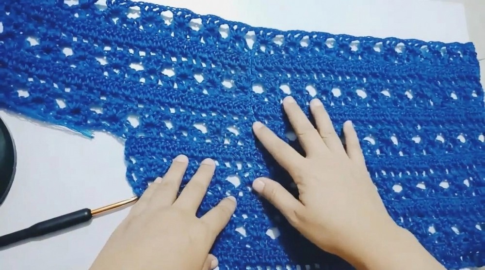 Crochet Diamond Lace Top Pattern