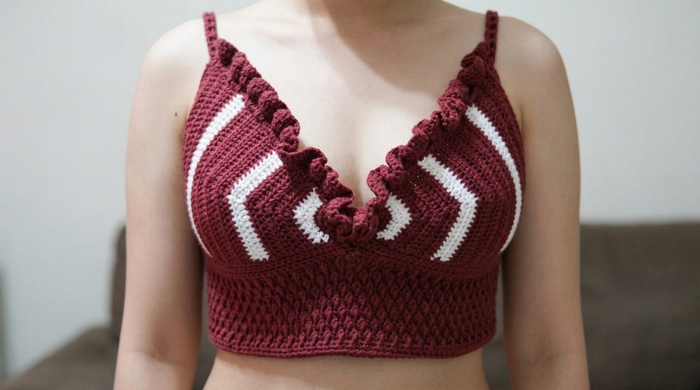 Crochet Ruffle Top Pattern