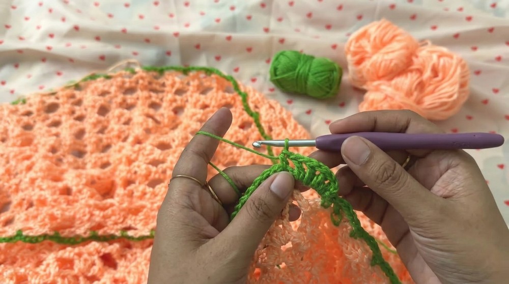 Crochet Flower Bouquet Poncho Pattern