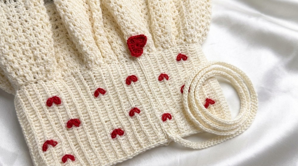 Crochet Rose Bouquet Top Pattern