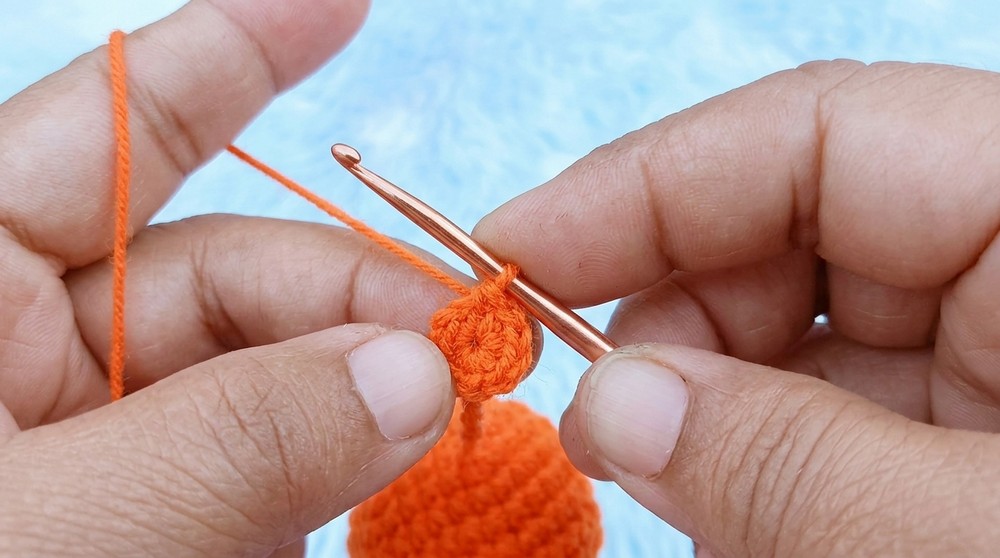Crochet Fruit Keychain Pattern