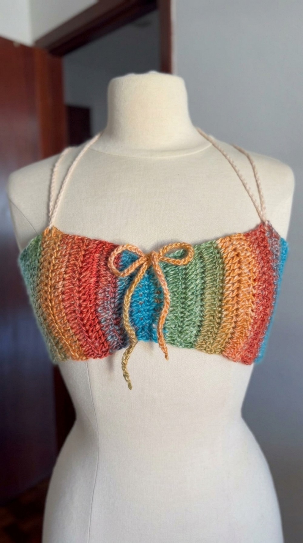 Crochet Halter Crop Top Pattern