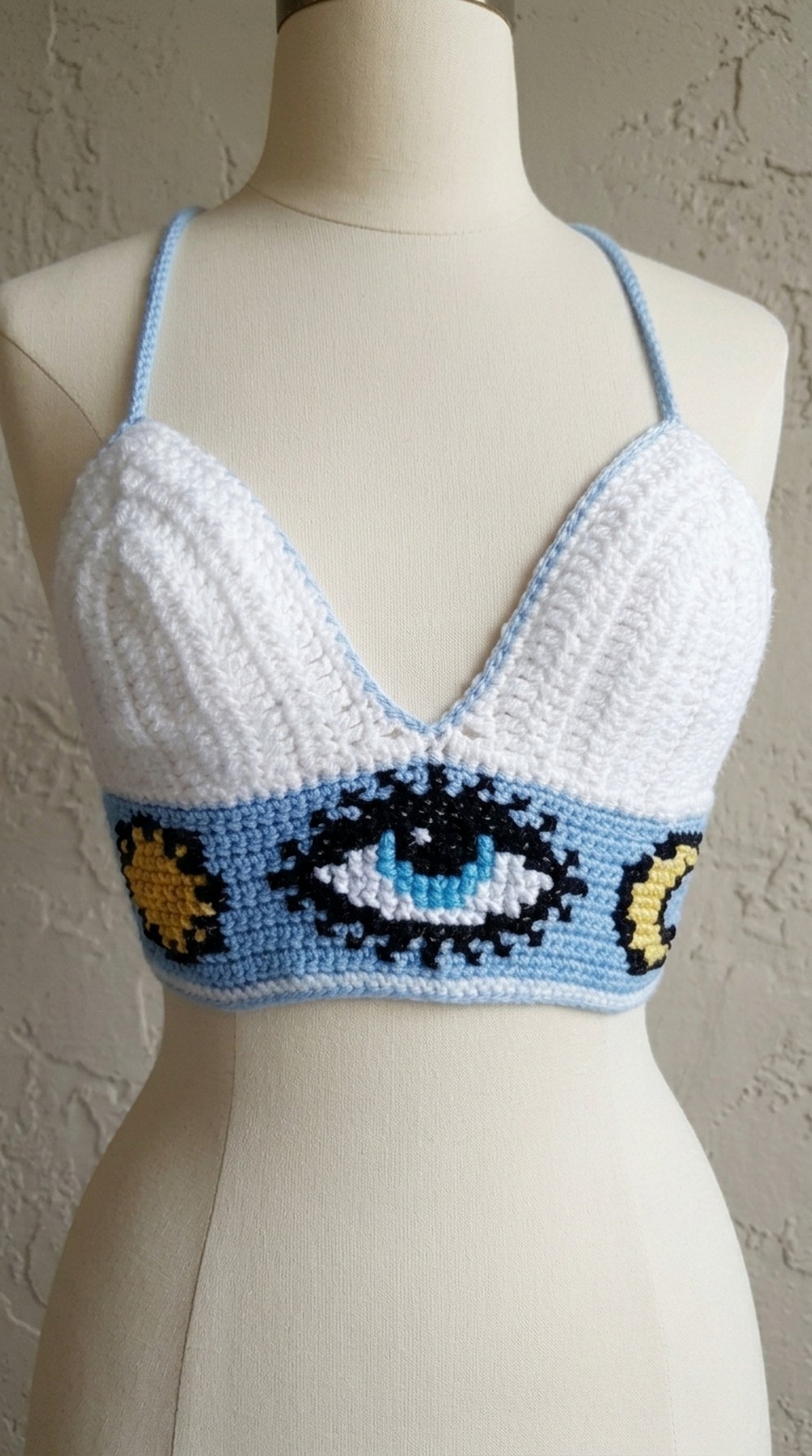 Crochet Halter Crop Top Pattern