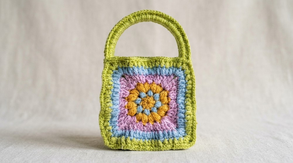 Crochet Granny Square Bag Pattern