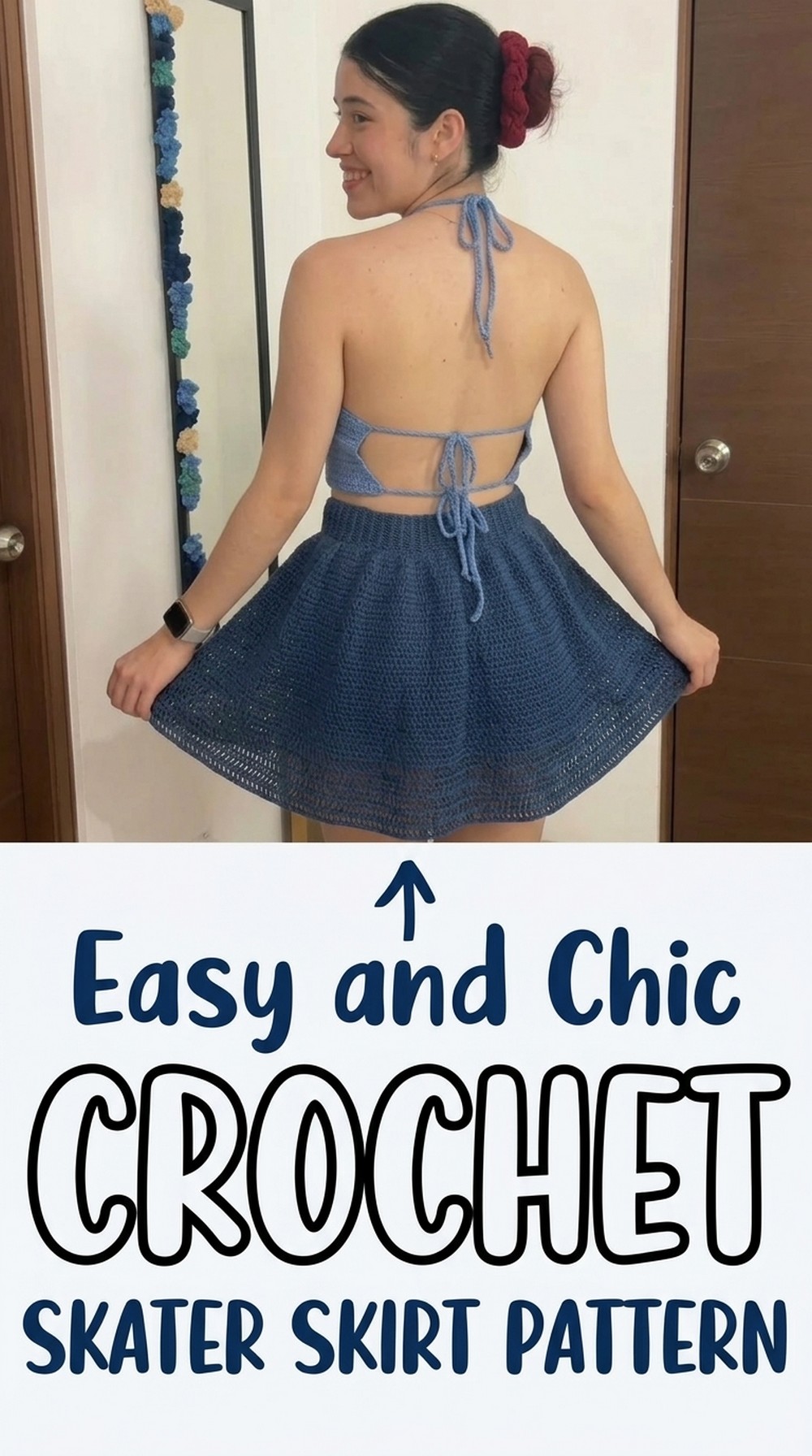 Crochet Skater Skirt Pattern
