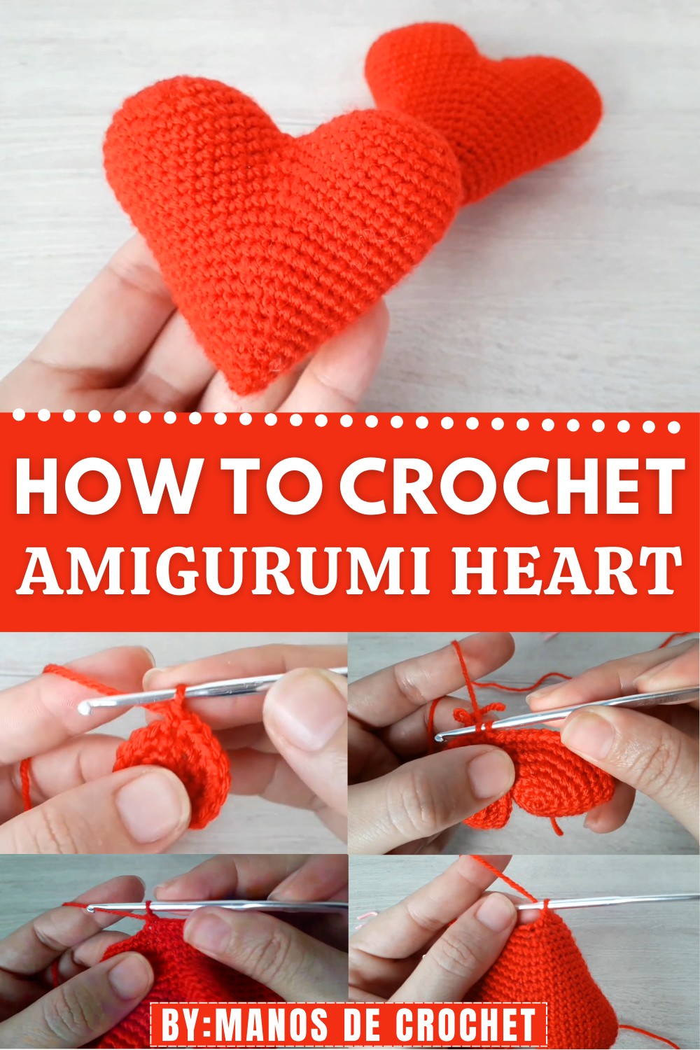 Crochet Amigurumi Heart