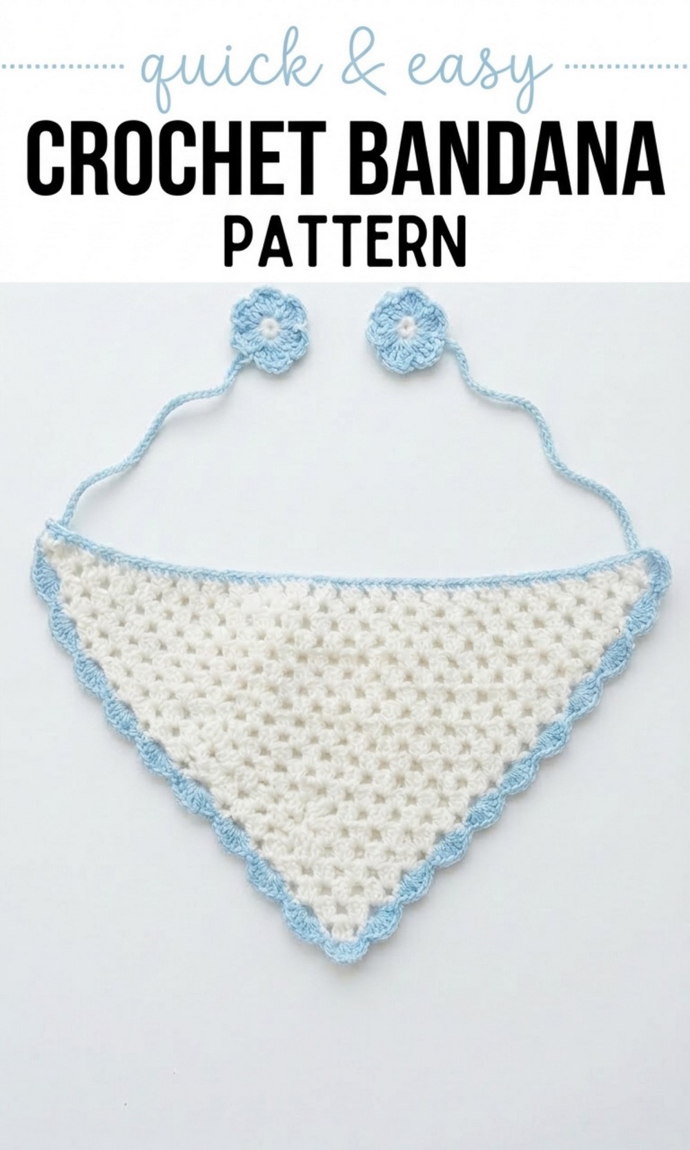 Crochet Bandana Pattern