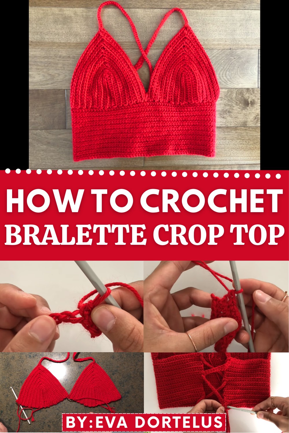 Crochet Bralette Crop Top
