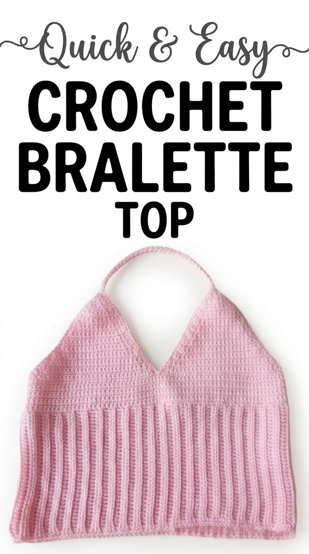 Crochet Bralette Top